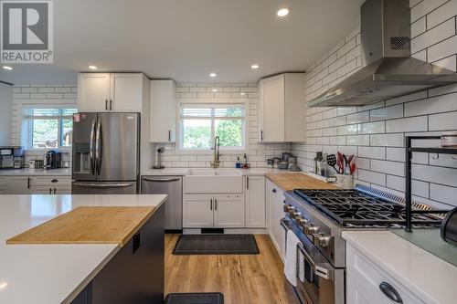 4556 Otway Road, Prince George, BC - Indoor Photo Showing Kitchen With Double Sink