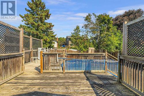 1097 St Andrews Court, Oshawa (Donevan), ON - Outdoor With Above Ground Pool