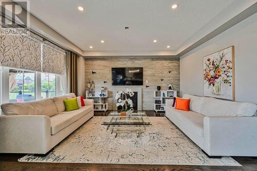 96 Antibes Drive, Brampton (Credit Valley), ON - Indoor Photo Showing Living Room