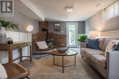 25 Duchess Drive, Cambridge, ON - Indoor Photo Showing Living Room With Fireplace