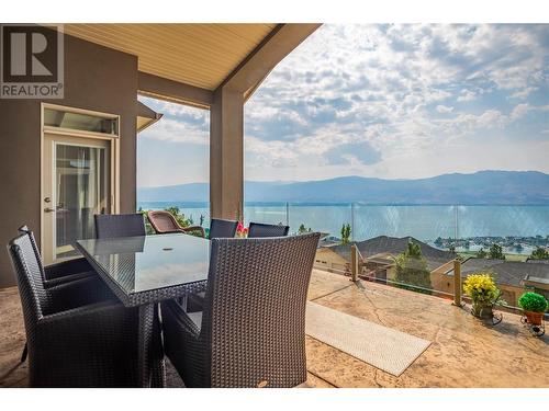 1420 Pinot Noir Drive, West Kelowna, BC - Outdoor With Body Of Water With Deck Patio Veranda