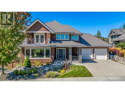 638 Long Ridge Drive, Kelowna, BC - Outdoor With Balcony With Facade