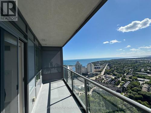 3804 - 36 Park Lawn Road, Toronto, ON - Outdoor With Body Of Water With Balcony With View With Exterior