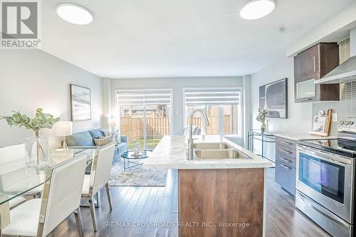 480 Queen Mary Drive, Brampton (Northwest Brampton), ON - Indoor Photo Showing Kitchen With Double Sink With Upgraded Kitchen