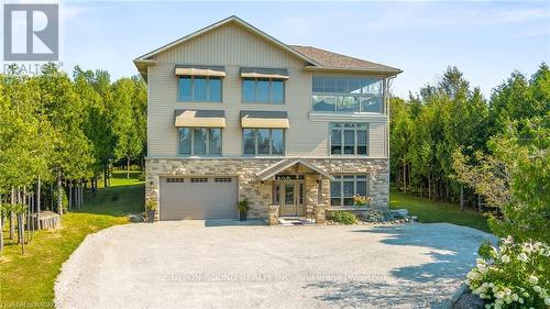 110 Sunset Boulevard, Georgian Bluffs, ON - Outdoor With Facade