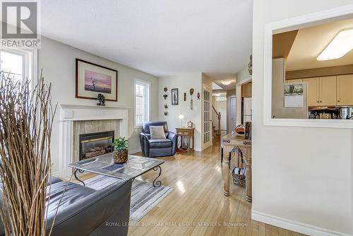 2141 Ghent Avenue, Burlington (Brant), ON - Indoor Photo Showing Living Room With Fireplace