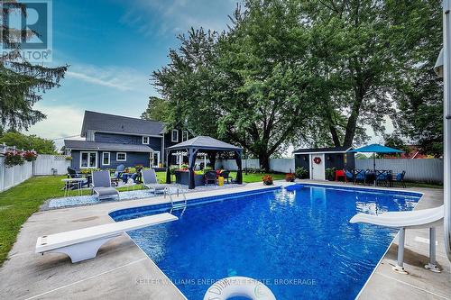 4553 Solina Road, Clarington, ON - Outdoor With In Ground Pool