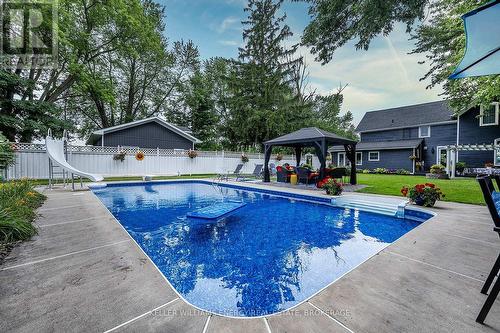 4553 Solina Road, Clarington, ON - Outdoor With In Ground Pool With Backyard