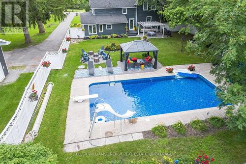 4553 Solina Road, Clarington, ON - Outdoor With In Ground Pool