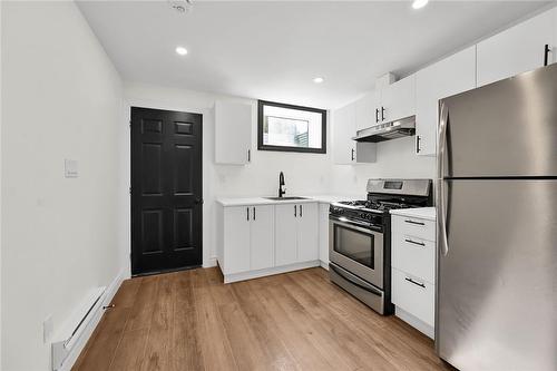 LOWER LEVEL - 68 Kinrade Avenue, Hamilton, ON - Indoor Photo Showing Kitchen