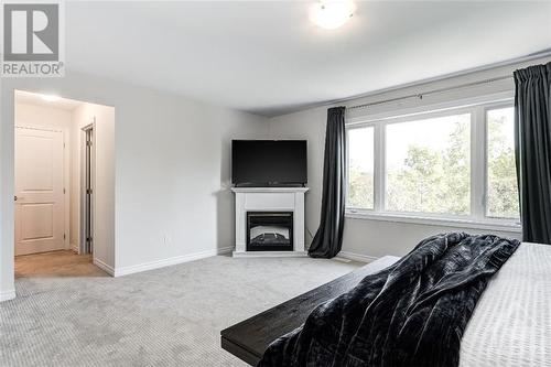 107 Rallidale Street, Ottawa, ON - Indoor Photo Showing Bedroom With Fireplace