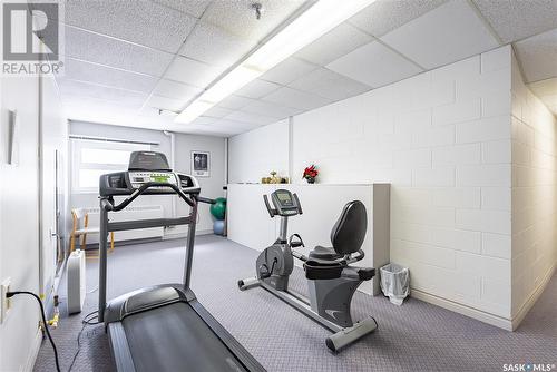 204 717 Victoria Avenue, Saskatoon, SK - Indoor Photo Showing Gym Room