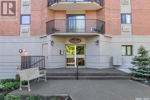 204 717 Victoria Avenue, Saskatoon, SK - Outdoor With Balcony With Exterior