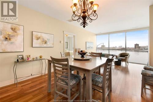 1225 Riverside Unit# 805, Windsor, ON - Indoor Photo Showing Dining Room