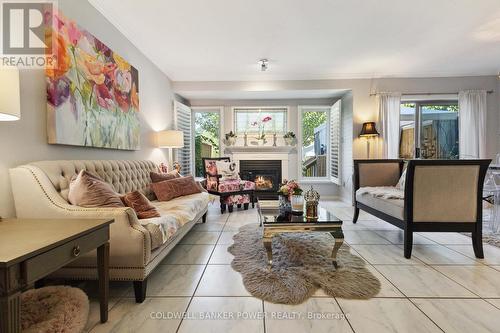 3 - 185 North Centre Road, London, ON - Indoor Photo Showing Living Room With Fireplace