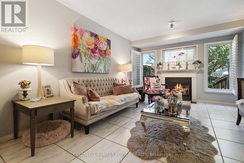 3 - 185 North Centre Road, London, ON - Indoor Photo Showing Living Room With Fireplace