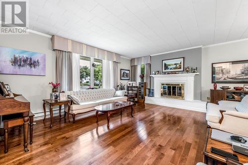 3 Conway Crescent, St. John'S, NL - Indoor Photo Showing Living Room With Fireplace