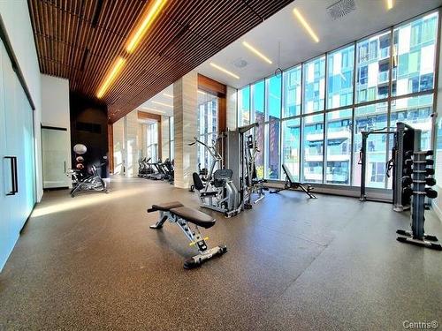 Exercise room - 2514-1500 Boul. René-Lévesque O., Montréal (Ville-Marie), QC - Indoor Photo Showing Gym Room