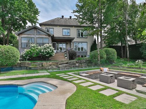 Back facade - 42 Rue De Sorel, Blainville, QC - Outdoor With In Ground Pool