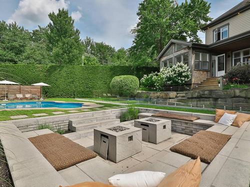 Backyard - 42 Rue De Sorel, Blainville, QC - Outdoor With In Ground Pool