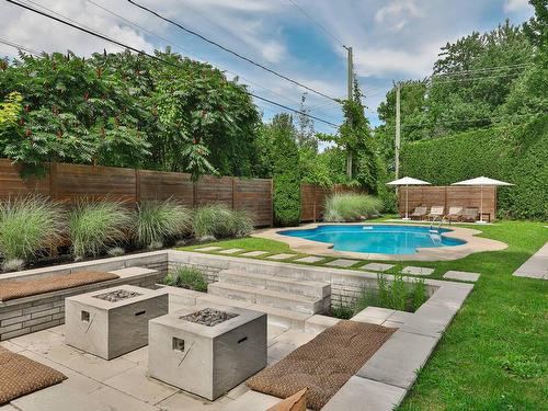 Backyard - 42 Rue De Sorel, Blainville, QC - Outdoor With In Ground Pool With Backyard