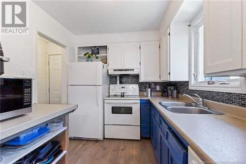 10 Kingsway, Moncton, NB - Indoor Photo Showing Kitchen With Double Sink