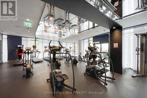 2907 - 403 Church Street, Toronto, ON - Indoor Photo Showing Gym Room