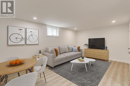 Lower - 93 Shadyside Avenue, Hamilton, ON - Indoor Photo Showing Living Room