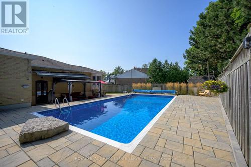 1381 Constance Drive, Oakville (Eastlake), ON - Outdoor With In Ground Pool With Backyard