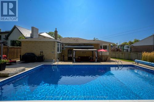 1381 Constance Drive, Oakville, ON - Outdoor With In Ground Pool With Backyard