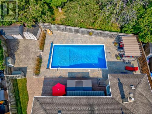 1381 Constance Drive, Oakville, ON - Outdoor With In Ground Pool