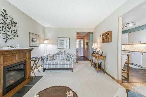 469 Woodview Road|Unit #3, Burlington, ON - Indoor Photo Showing Living Room With Fireplace