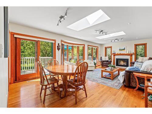 12698 Highway 3A, Boswell, BC - Indoor Photo Showing Other Room With Fireplace