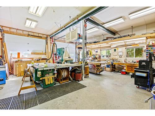 12698 Highway 3A, Boswell, BC - Indoor Photo Showing Garage