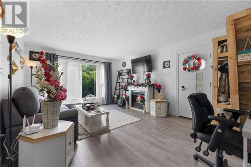 7 Isabella Street, Pembroke, ON - Indoor Photo Showing Living Room With Fireplace