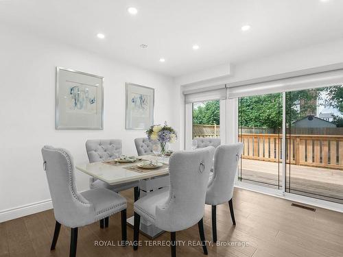 1363 Mary St N, Oshawa, ON - Indoor Photo Showing Dining Room