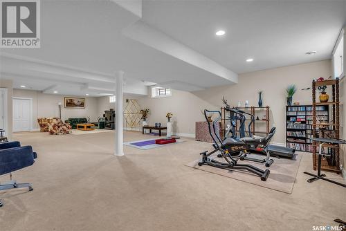 621 Brookhurst Court, Saskatoon, SK - Indoor Photo Showing Gym Room