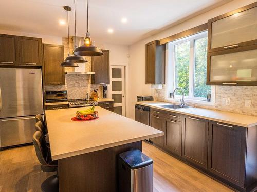 Kitchen - 123 Ch. Paquin, Sainte-Anne-Des-Lacs, QC - Indoor Photo Showing Kitchen With Upgraded Kitchen