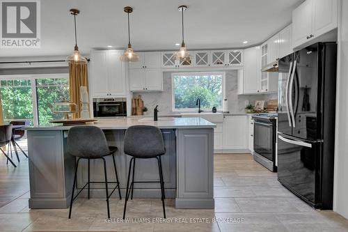 15519 Loyalist Parkway, Prince Edward County (Bloomfield), ON - Indoor Photo Showing Kitchen With Upgraded Kitchen