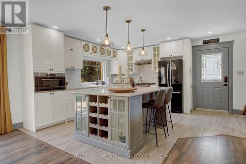 15519 Loyalist Parkway, Prince Edward County (Bloomfield), ON - Indoor Photo Showing Kitchen With Upgraded Kitchen