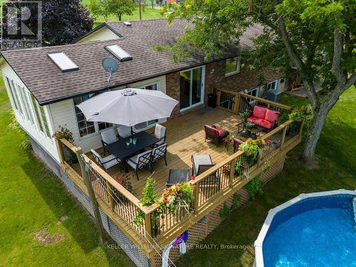 4999 Canborough Road, West Lincoln, ON - Outdoor With Above Ground Pool