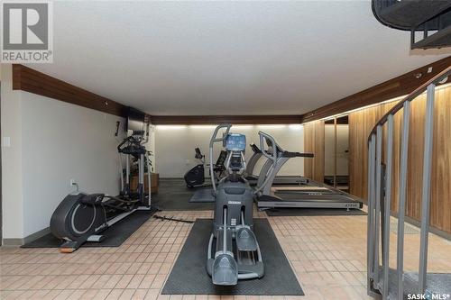 1107 311 6Th Avenue N, Saskatoon, SK - Indoor Photo Showing Gym Room