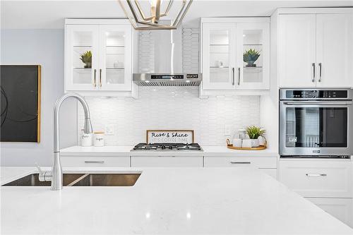 851 Garth Street, Hamilton, ON - Indoor Photo Showing Kitchen With Double Sink