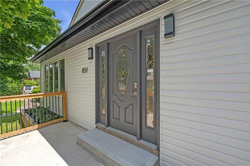 851 Garth Street, Hamilton, ON - Outdoor With Deck Patio Veranda With Exterior