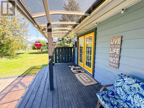 4755 Baillie Grohman Avenue, Canal Flats, BC - Outdoor With Deck Patio Veranda With Exterior