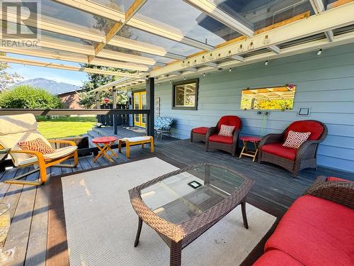 4755 Baillie Grohman Avenue, Canal Flats, BC -  With Deck Patio Veranda With Exterior