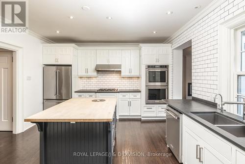 15 Killarney Road, Toronto (Forest Hill South), ON - Indoor Photo Showing Kitchen With Stainless Steel Kitchen With Upgraded Kitchen