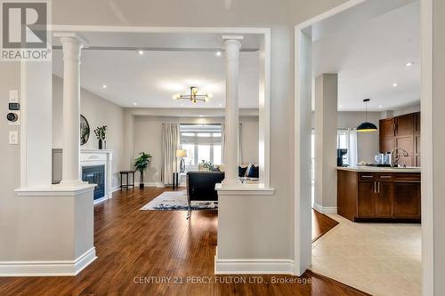 86 Galea Drive, Ajax, ON - Indoor With Fireplace