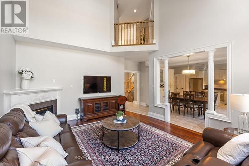 116 Pinemeadow Drive, Vaughan, ON - Indoor Photo Showing Living Room With Fireplace