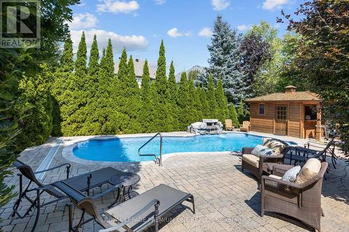 116 Pinemeadow Drive, Vaughan, ON - Outdoor With In Ground Pool With Backyard